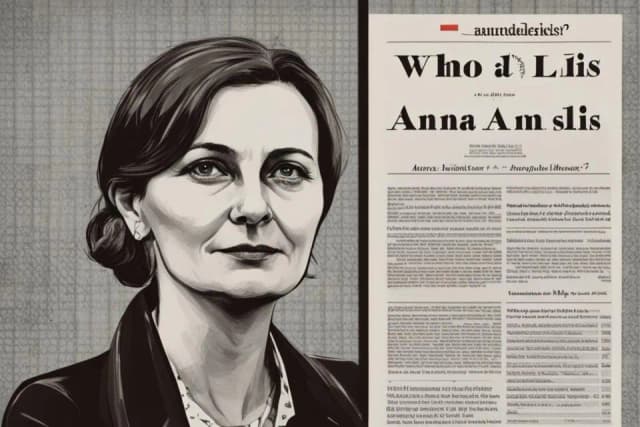 Anna Lis: Tajemnicza córka Hanny Lis - kariera i pasje Anna Lis: Tajemnicza córka Hanny Lis - kariera i pasje